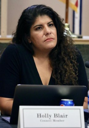 Lemoore City Council votes 4-1 to censure first-term Councilmember Holly Blair Lemoore Councilmember Holly Blair was censured during Tuesday night's council meeting.